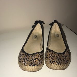 Ugg flats, size 9
